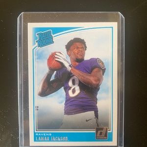 Lamar Jackson Rookie Card Donruss #317